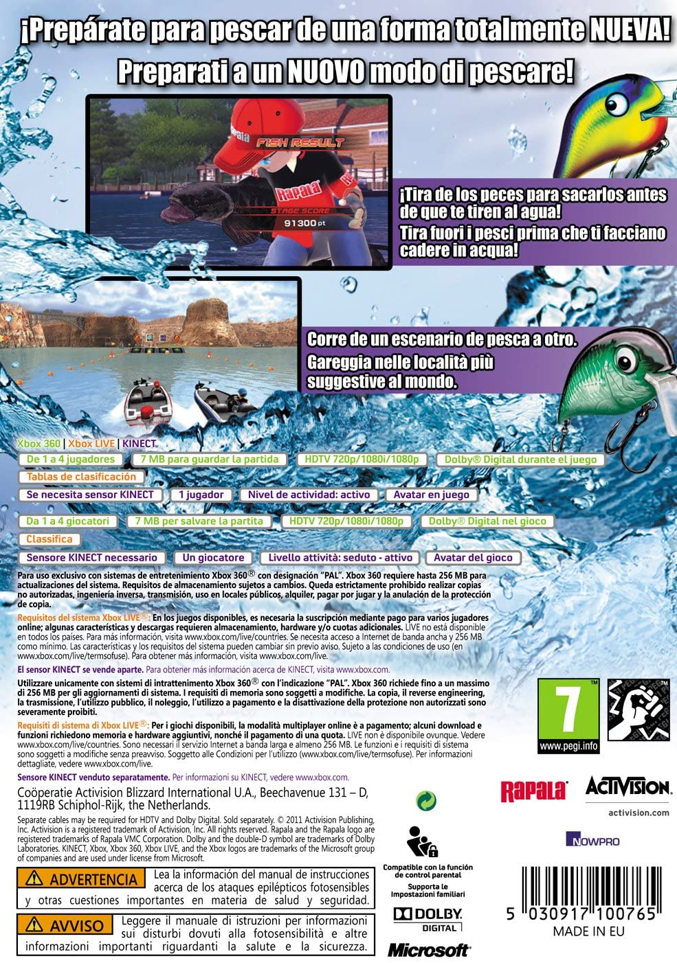Rapala Kinect Pêche Rapala Kinect Pêche